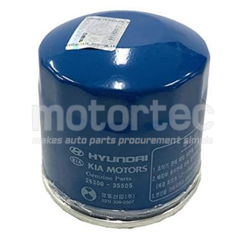 Automotive Parts Accessories Oil Filter Car 26300-35505 2630035505 For Hyundai Accent Engine Parts